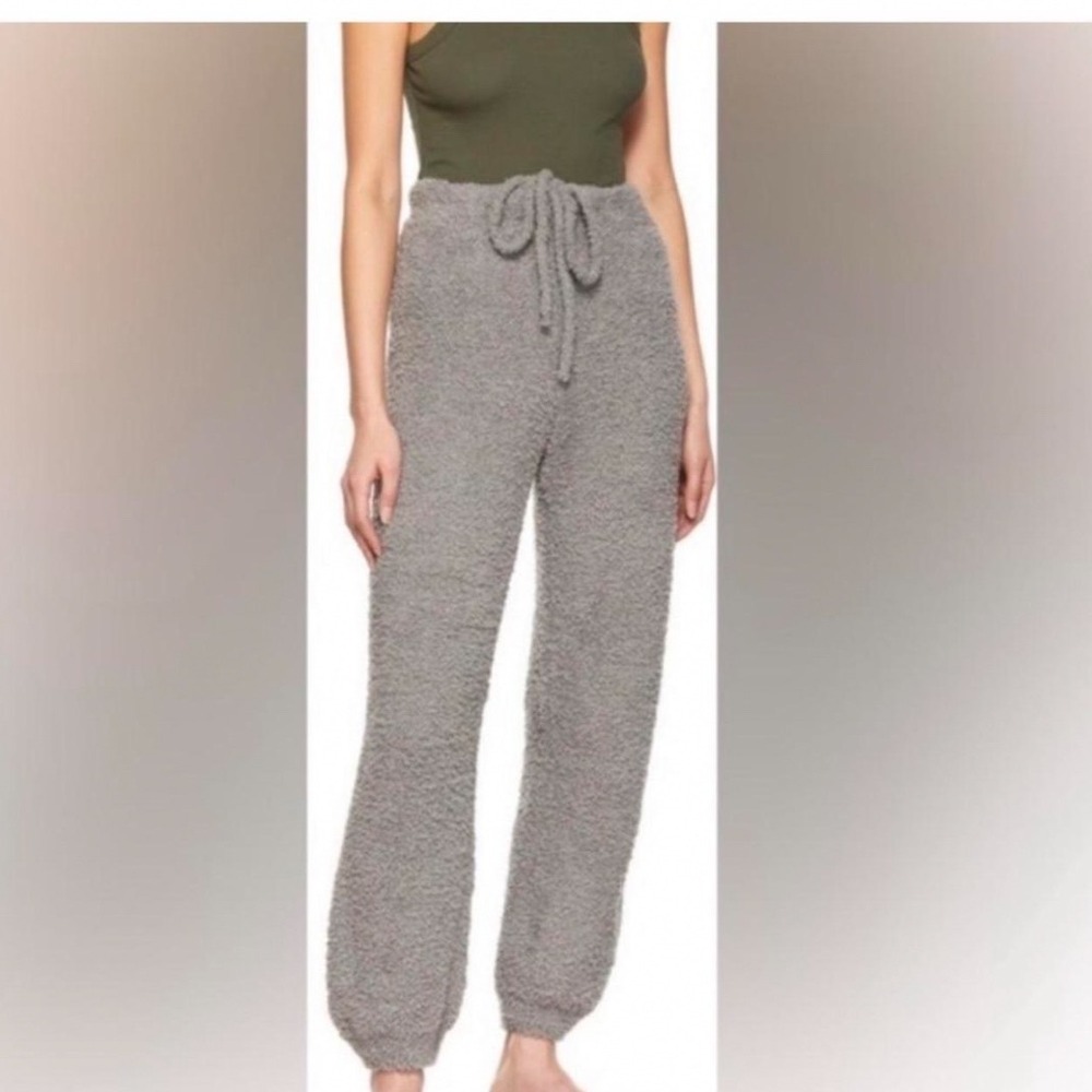 Skims Cozy Knit Jogger Dusk Grey Boucle Lounge Pants L/XL